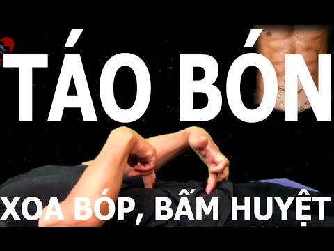 Táo bón | Xoa bóp bấm huyệt | Acupress V5