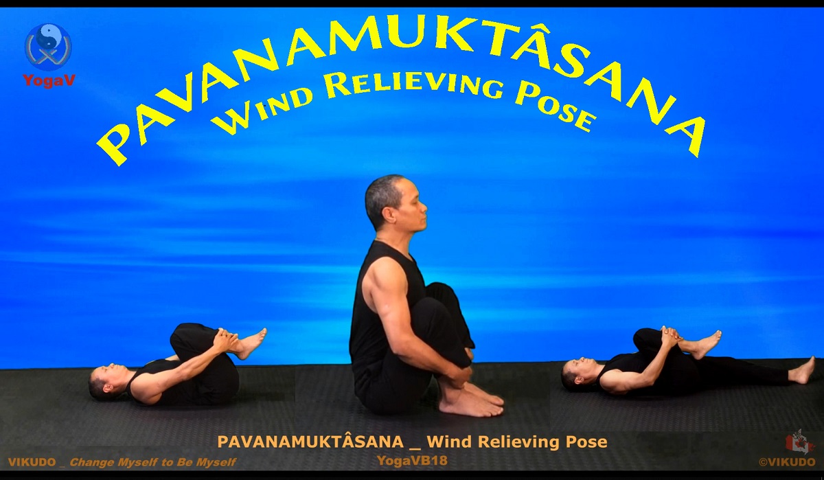 yoga vikudo, vikudo, yogav, Wind Relieving Pose