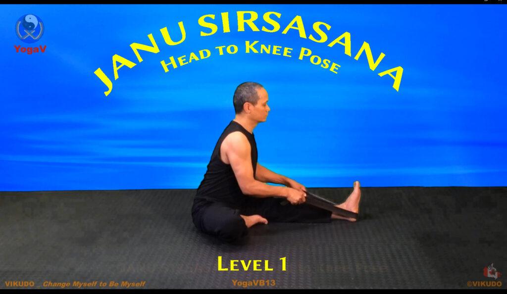 Tư thế Đầu – đầu gối 1 _ JANU SIRSASANA _ Yoga VB13 Tư thế Đầu – đầu gối 1 _ JANU SIRSASANA _ Yoga VB13