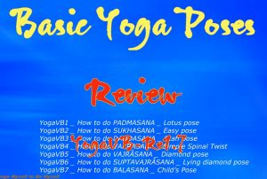 Tư thế yoga 1-7, Révision 1-7, Review 1-7,