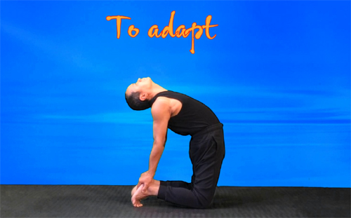 Camel pose _ To practice 5
