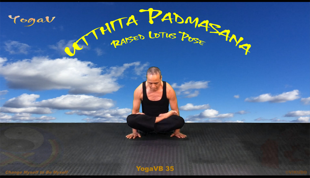 YogaVB 35 _ UTTHITA PADMASANA _ Raised Lotus Pose