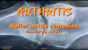 Chai lăn tinh dầu trị đau viêm khớp, Arthrite Remède 1, Arthritis Remedy 1, EOV1.