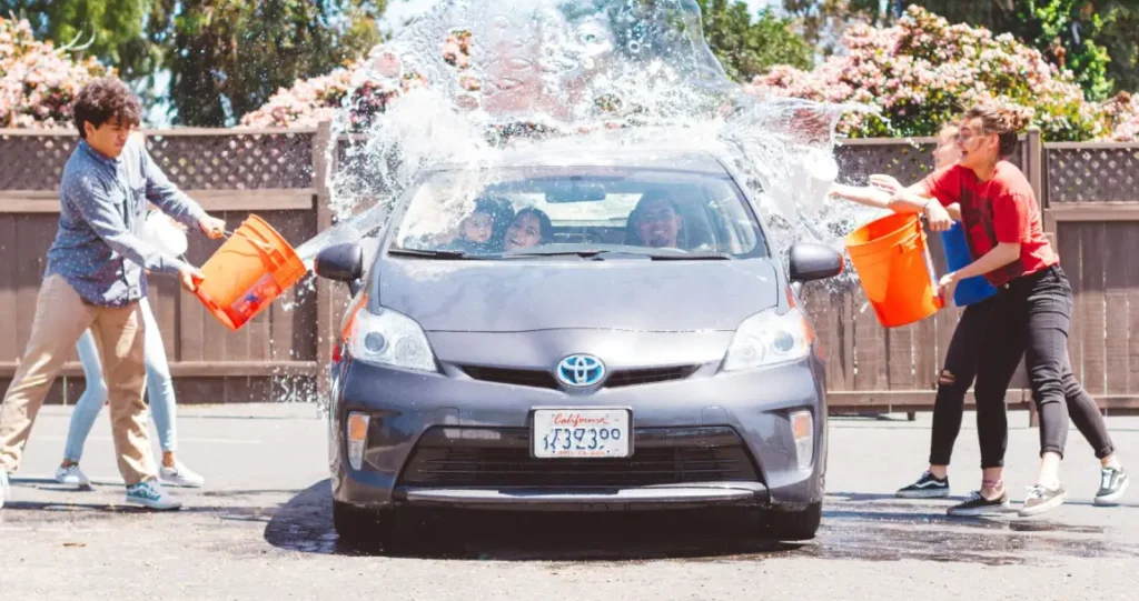 CAR WASHING AT HOME