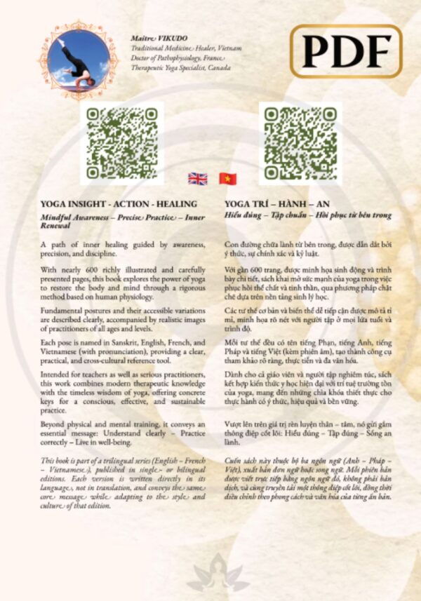Bilingual Yoga Book English Vietnamese PDF, vikudo